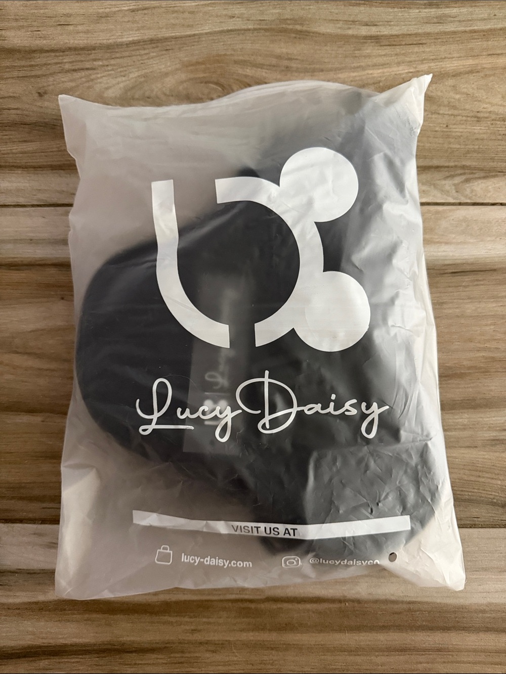 Lucy Daisy Black Disney ear headband Carrying Case purse
